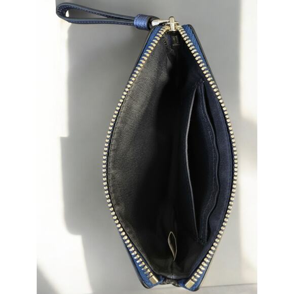 Coach Colorblock Pebbled Leather Satchel with Matching Wristlet - Picture 9 of 9